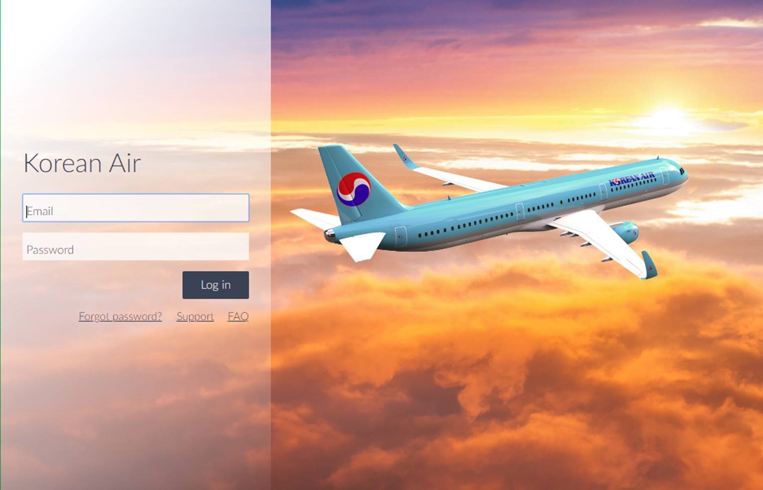 cpat aviation Korean login