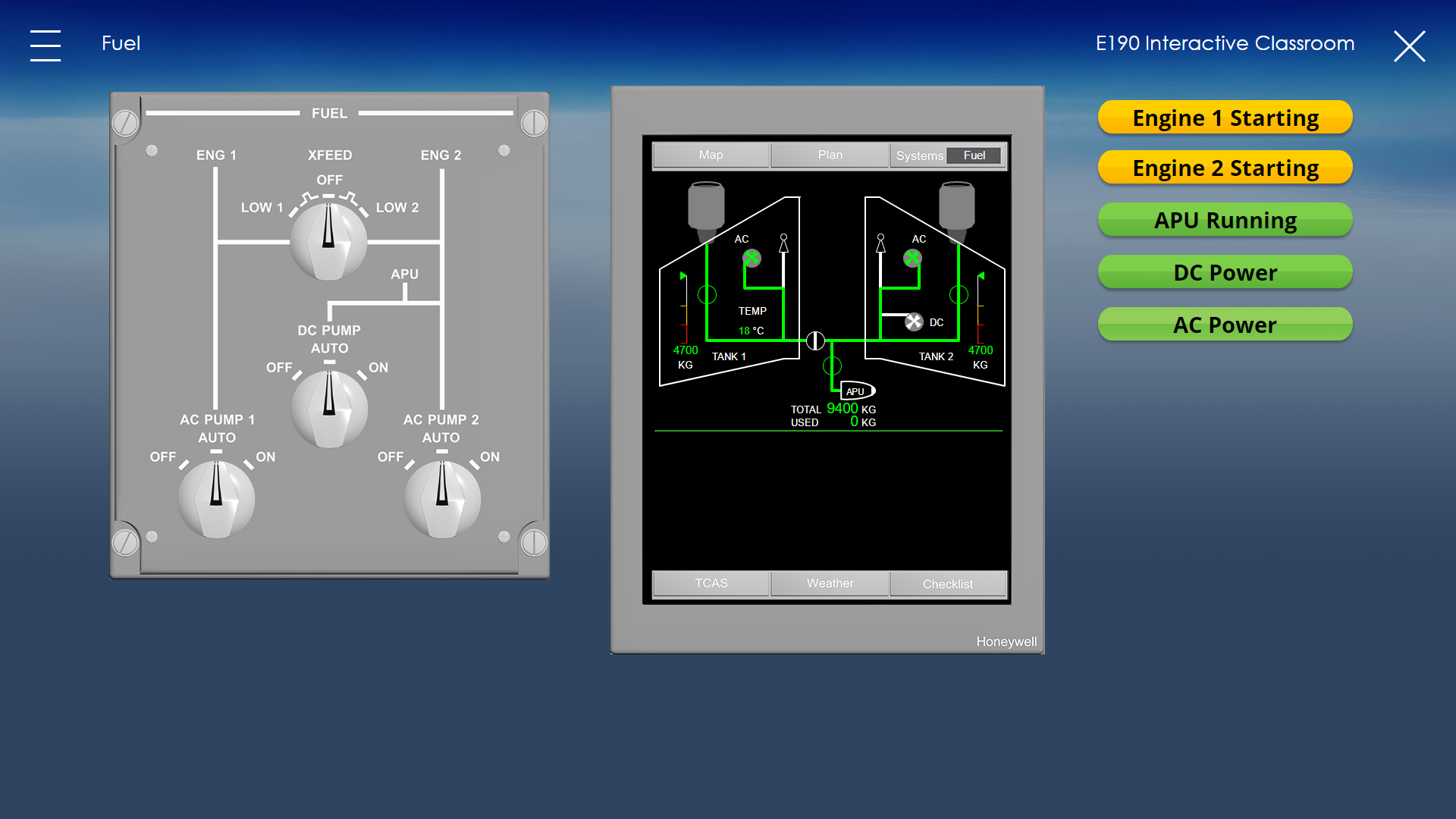 E175 Interactive diagrams - Fuel