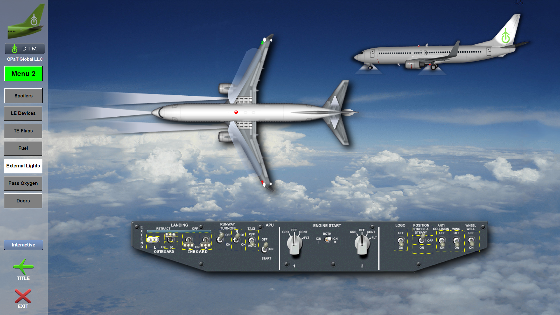boeing-737-external lights - interactive