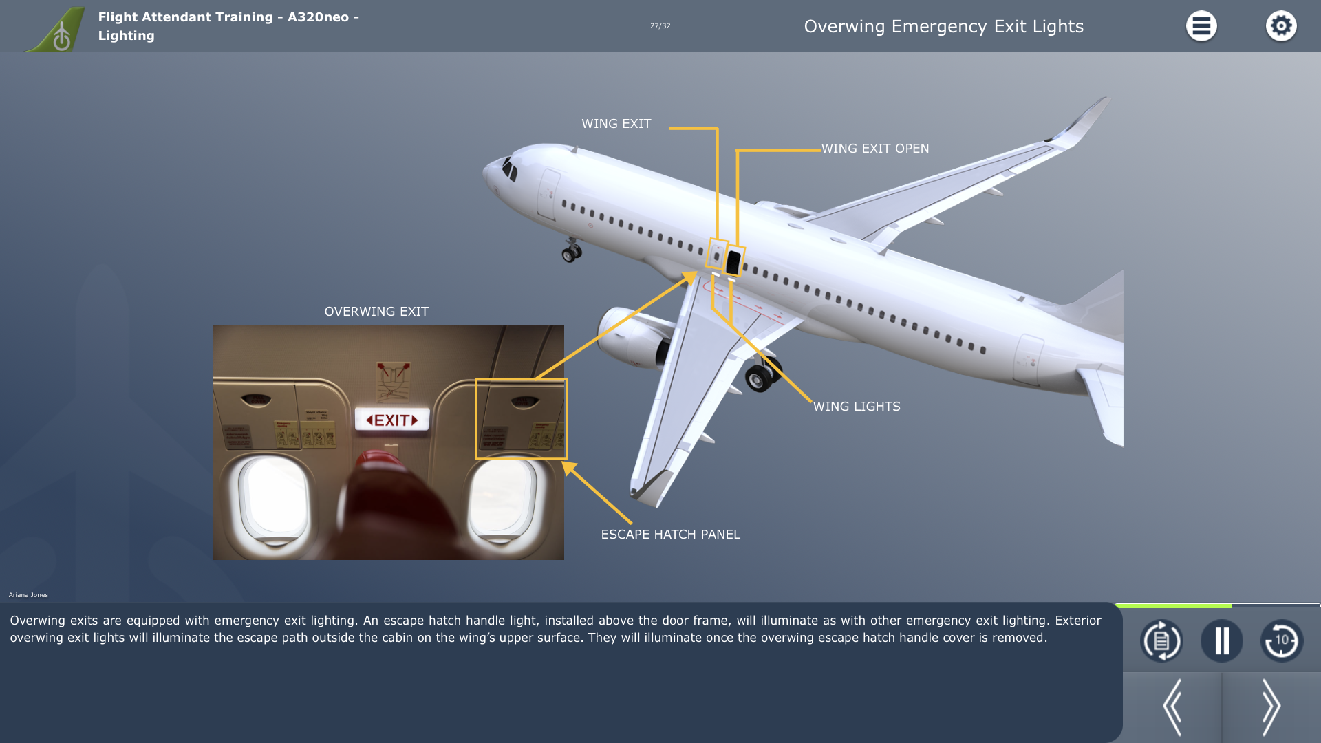 A320neo_Overwing Emergency Lighting